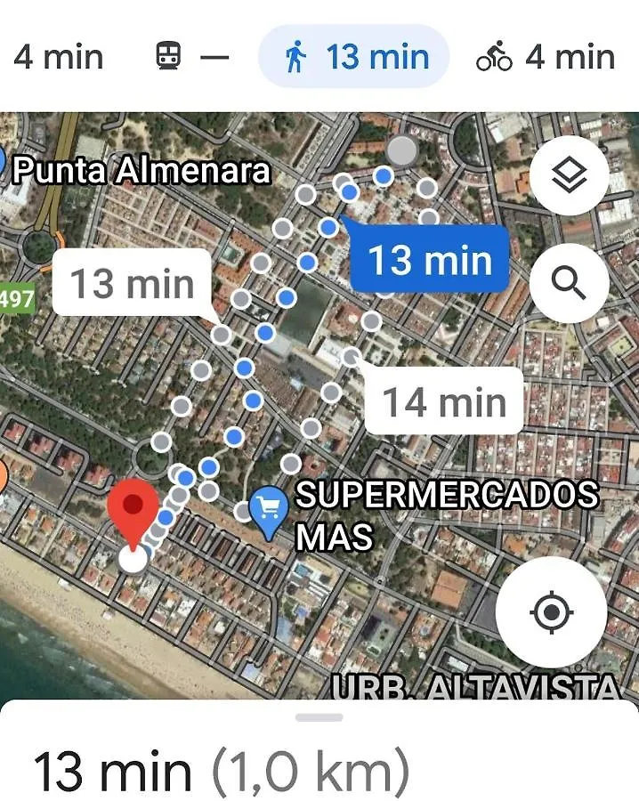 Apartment Apartamento Confortable En Punta Umbria Para 6 Personas