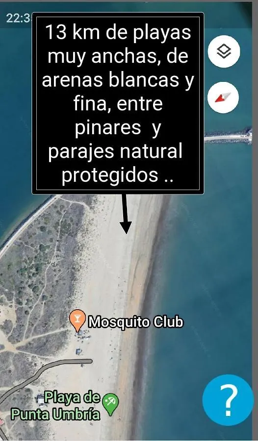 Apartamento Confortable En Punta Umbria Para 6 Personas